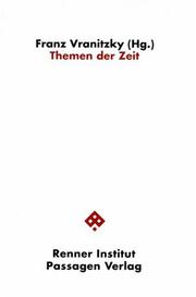 Cover of: Themen der Zeit by Franz Vranitzky (Hg.).
