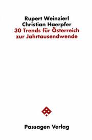 Cover of: 30 Trends für Österreich zur Jahrtausendwende
