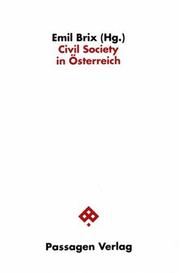 Cover of: Civil Society in Österreich by Emil Brix (Hg.).