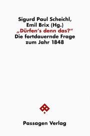 Cover of: "Dürfen's denn das?": die fortdauernde Frage zum Jahr 1848