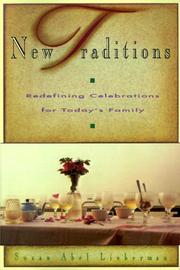 Cover of: New traditions: redefining celebrations for today's family