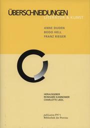 Cover of: Überschneidungen by Anne Duden ... [et al.] ; Herausgeber, Reinhard Kannonier, Charlotte Liedl.