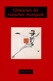 Cover of: Glossarium der russischen Avantgarde