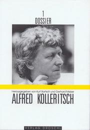 Alfred Kolleritsch by Karl Bartsch, Melzer, Gerhard