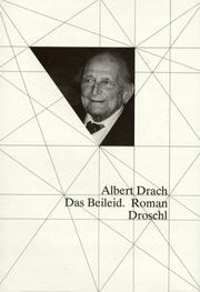 Cover of: Das Beileid: nach Teilen eines Tagebuchs