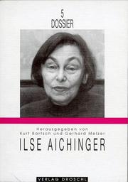 Cover of: Ilse Aichinger