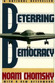 Cover of: Deterring democracy by Noam Chomsky