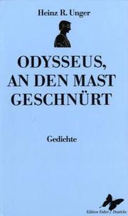 Cover of: Odysseus, an den Mast geschnürt: Gedichte