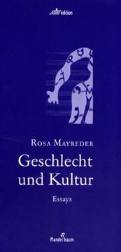 Cover of: Geschlecht und Kultur: Essays