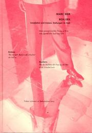 Cover of: Box-Sex: Installation und Instanz, Stellungen im Stall : kurze poetisch-erotische Theorie in Form eines Ausritts uber Stock und Stein : Traktat (schwarz) an Spektakulum (rosa)