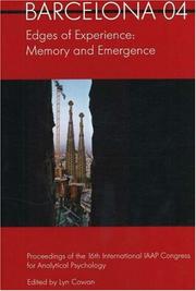 Cover of: Barcelona 2004: Edges of Experience--Memory and Emergence