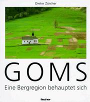 Cover of: Goms by Dieter Zürcher