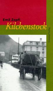 Cover of: Kilchenstock by Emil Zopfi