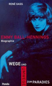 Cover of: Emmy Ball-Hennings by René Gass