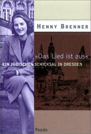 "Das Lied ist aus" by Henny Brenner