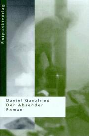 Cover of: Der Absender by Daniel Ganzfried