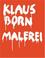 Cover of: Klaus Born - Malerei