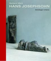 Cover of: Hans Josephsohn