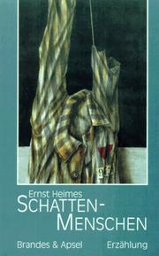 Cover of: Schattenmenschen: Erzählung