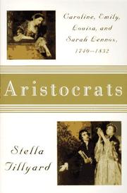 Cover of: Aristocrats by Stella Tillyard