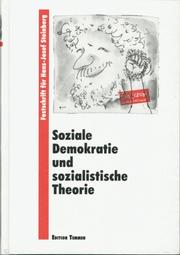 Cover of: Soziale Demokratie und sozialistische Theorie by herausgegeben von Inge Marssolek, Till Schelz-Brandenburg.