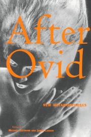Cover of: After Ovid: New Metamorphoses