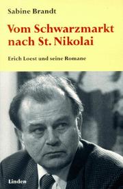 Cover of: Vom Schwarzmarkt nach St. Nikolai by Sabine Brandt