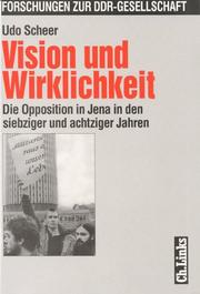 Cover of: Vision und Wirklichkeit by Udo Scheer