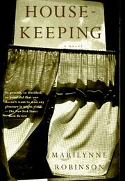Cover of: Housekeeping by Marilynne Robinson