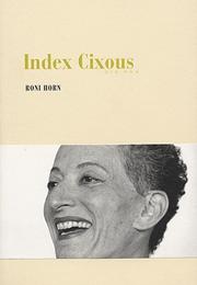 Index Cixous by Roni Horn, Dave Hickey