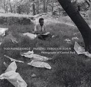 Cover of: Tod Papageorge: Passing Through Eden