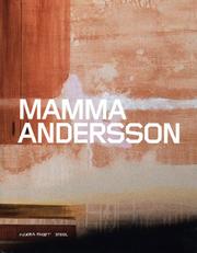 Mamma Andersson by Karin Mamma Andersson, Charles Merewether, Karin Mamma Andersson