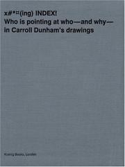 Cover of: Carroll Dunham: Index