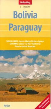 Cover of: Bolivia & Paraguay Map by Nelles