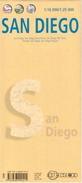 Cover of: San Diego City Streets Map