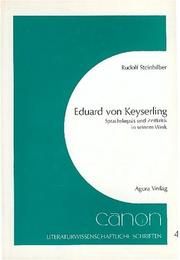 Eduard von Keyserling by Rudolf Steinhilber