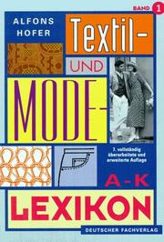 Cover of: Textil- und Modelexikon
