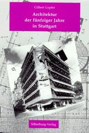 Cover of: Architektur der fünfziger Jahre in Stuttgart