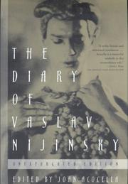 Cover of: The Diary of Vaslav Nijinsky by Vaslav Nijinsky