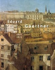 Cover of: Eduard Gaertner: 1801-1877