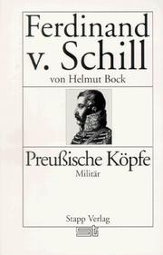 Cover of: Ferdinand von Schill by Helmut Bock