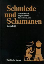 Cover of: Schmiede und Schamanen by Ursula Kröll