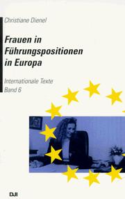 Cover of: Frauen in Führungspositionen in Europa