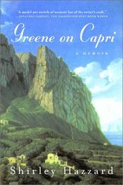 Cover of: Greene on Capri by Shirley Hazzard