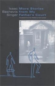 Cover of: More Stories from My Father's Court by Isaac Bashevis Singer