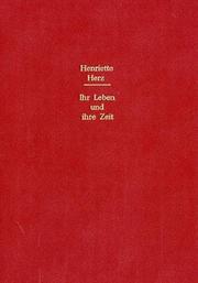 Cover of: Henriette Herz: ihr Leben und ihre Zeit