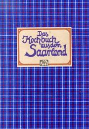Cover of: Das Kochbuch aus dem Saarland