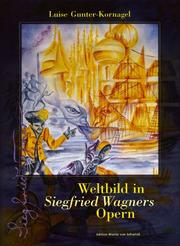 Cover of: Weltbild in Siegfried Wagners Opern