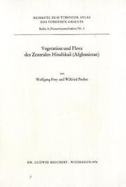 Cover of: Vegetation und Flora des Zentralen Hindūkuš (Afghanistan)