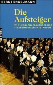 Cover of: Die Aufsteiger by Bernt Engelmann